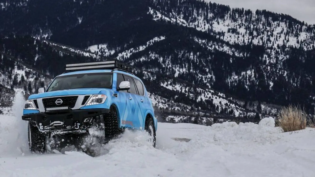 Nissan Armada Snow Patrol: el Armada V8 más off-road se presenta en Chicago