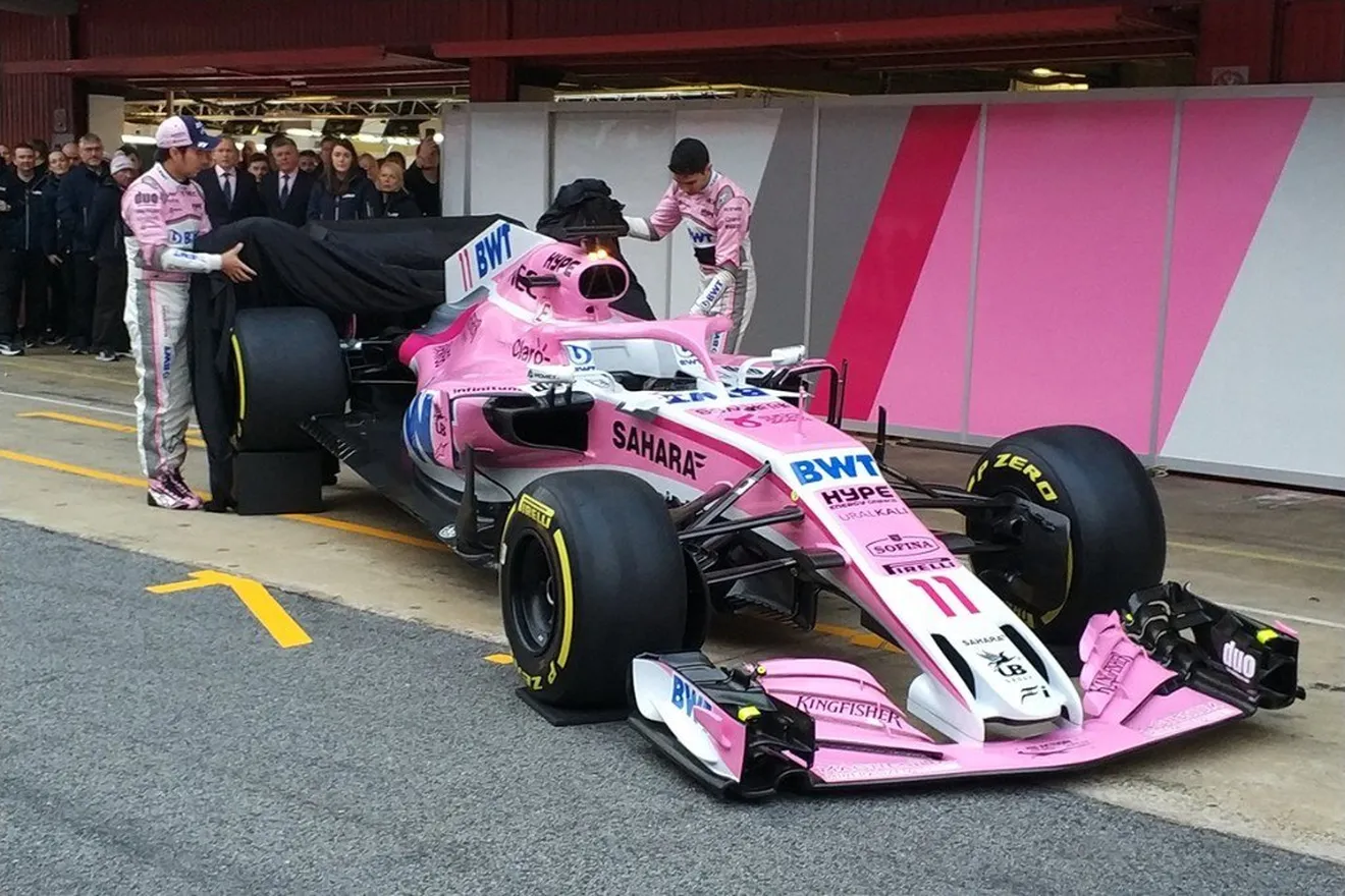 Force India muestra el VJM11, con el 'top 5' como objetivo
