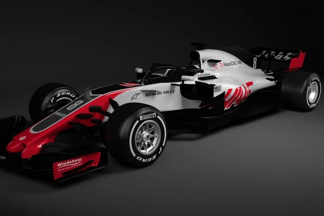 Haas presenta su F1 de 2018: el VF-18