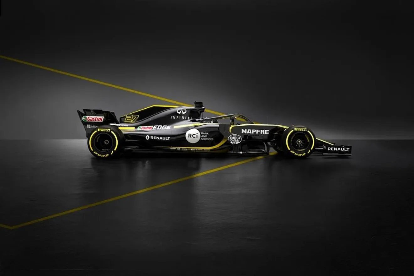 Renault da a conocer el nuevo Fórmula 1 de Sainz y Hülkenberg: el RS.18