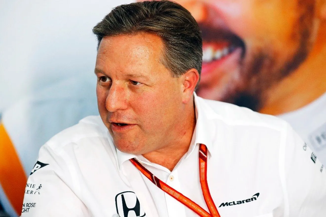 Brown: "McLaren agradece y se estimula con la presión de ser el foco de atención"
