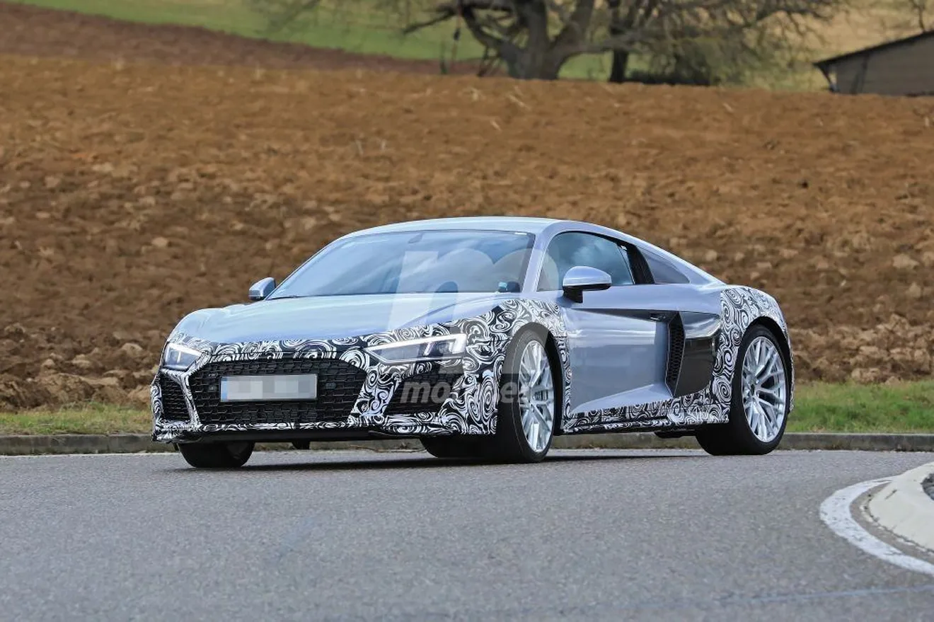 El nuevo Audi R8 continúa sus pruebas ya con el diseño de producción