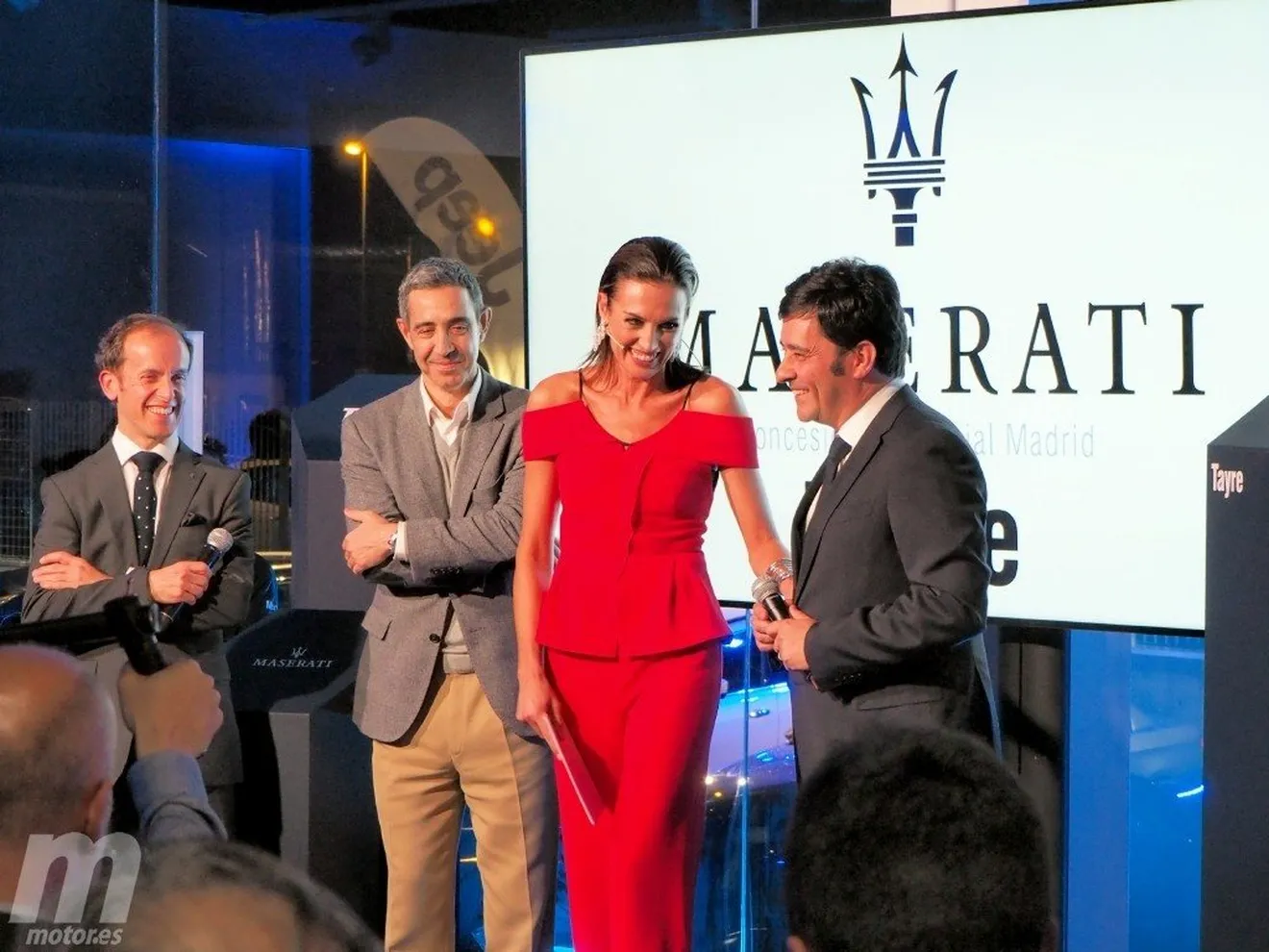 El concesionario Maserati Tayre en Majadahonda abre sus puertas de la mano de Nieves Álvarez