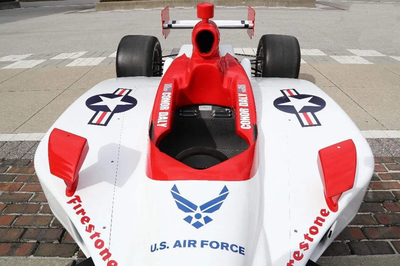 Conor Daly correrá la Indy 500 con el apoyo de la Fuerza Aérea americana
