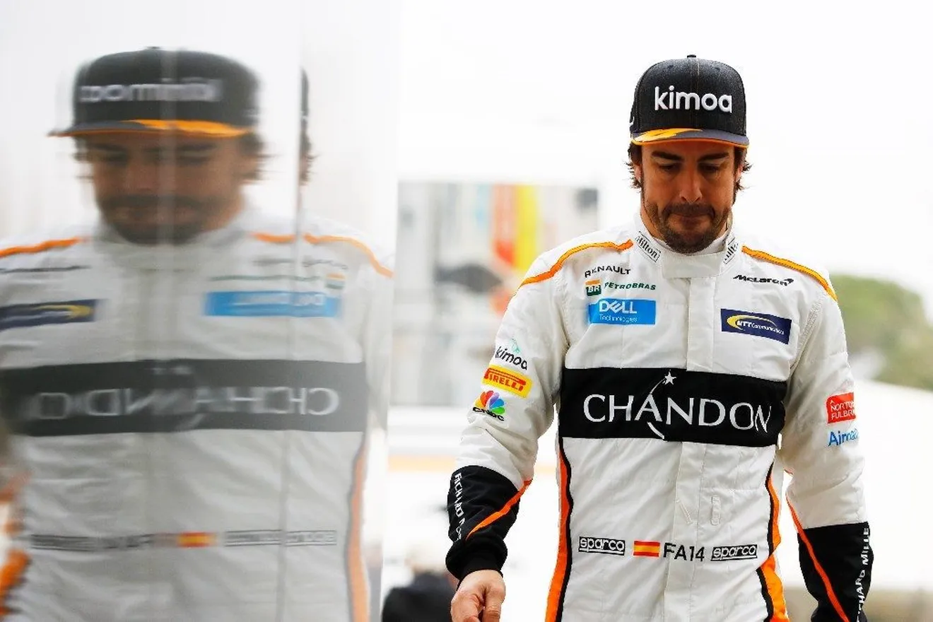 Alonso: "Haas va muy rápido, es casi una réplica del Ferrari de 2017"
