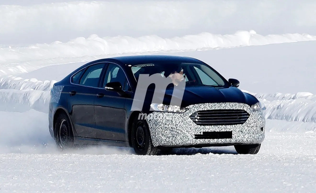 El nuevo Ford Mondeo 2019 se enfrenta a la nieve en el norte de Europa