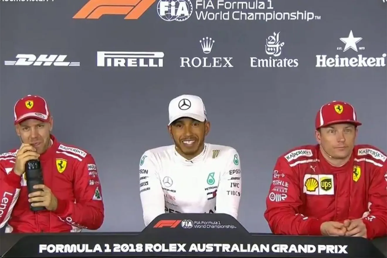 Hamilton a Vettel: "Estaba preparando una vuelta buena para borrarte esa sonrisa"