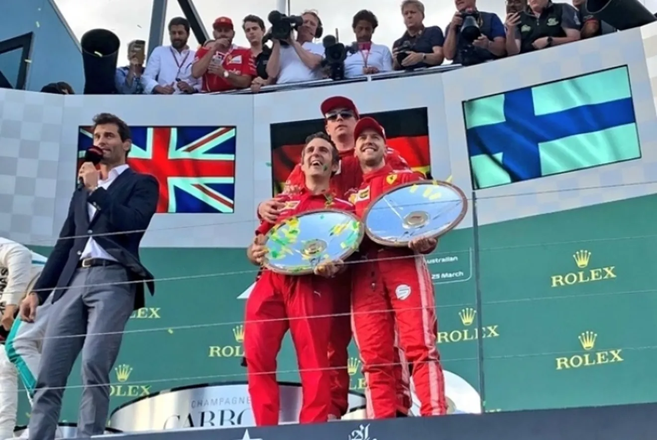 Iñaki Rueda, artífice de la victoria de Vettel: "Había que lanzar el anzuelo"