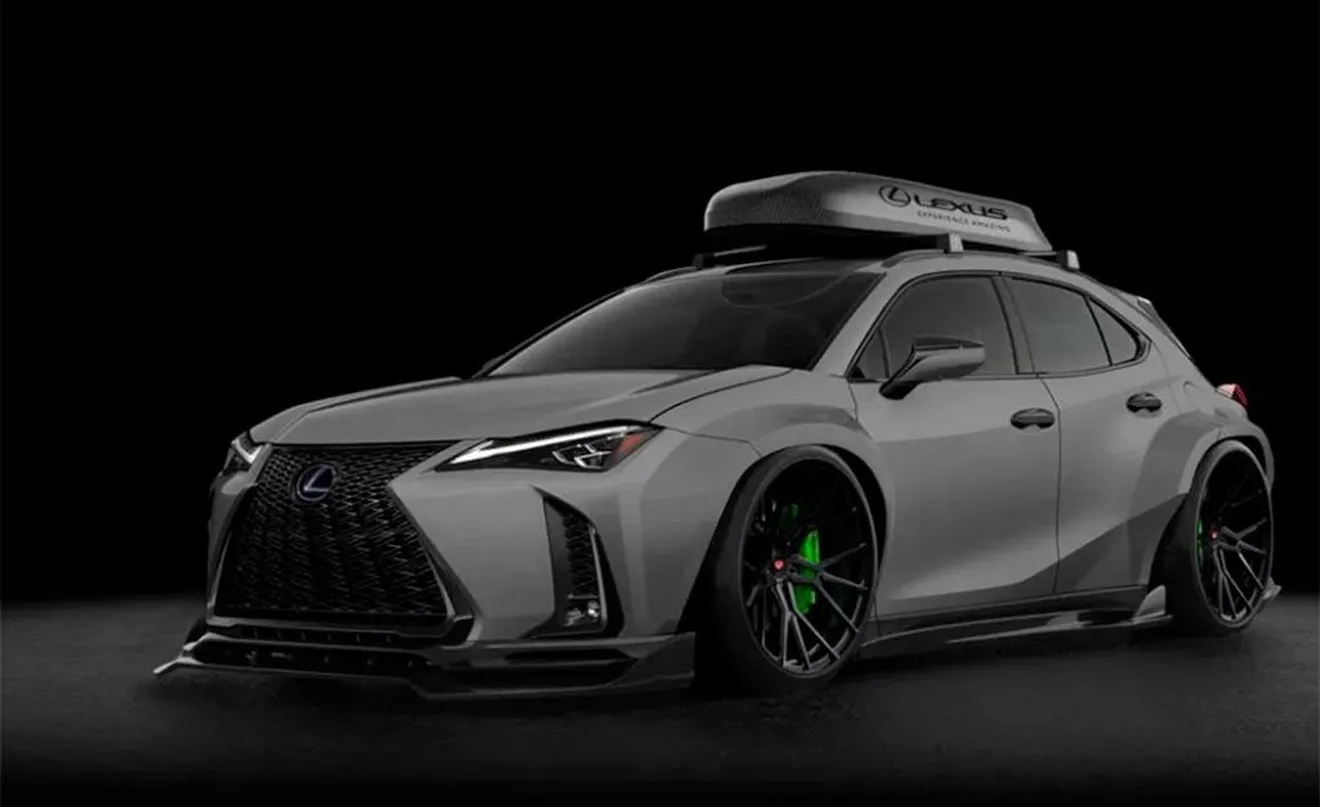Imaginando un Lexus UX más radical y extremo