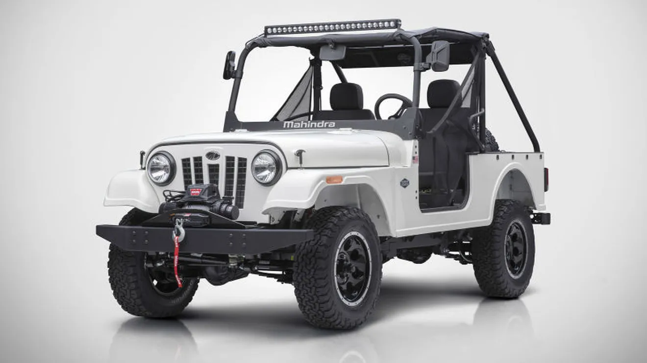 El Mahindra Roxor es un clon del Jeep original para los Estados Unidos