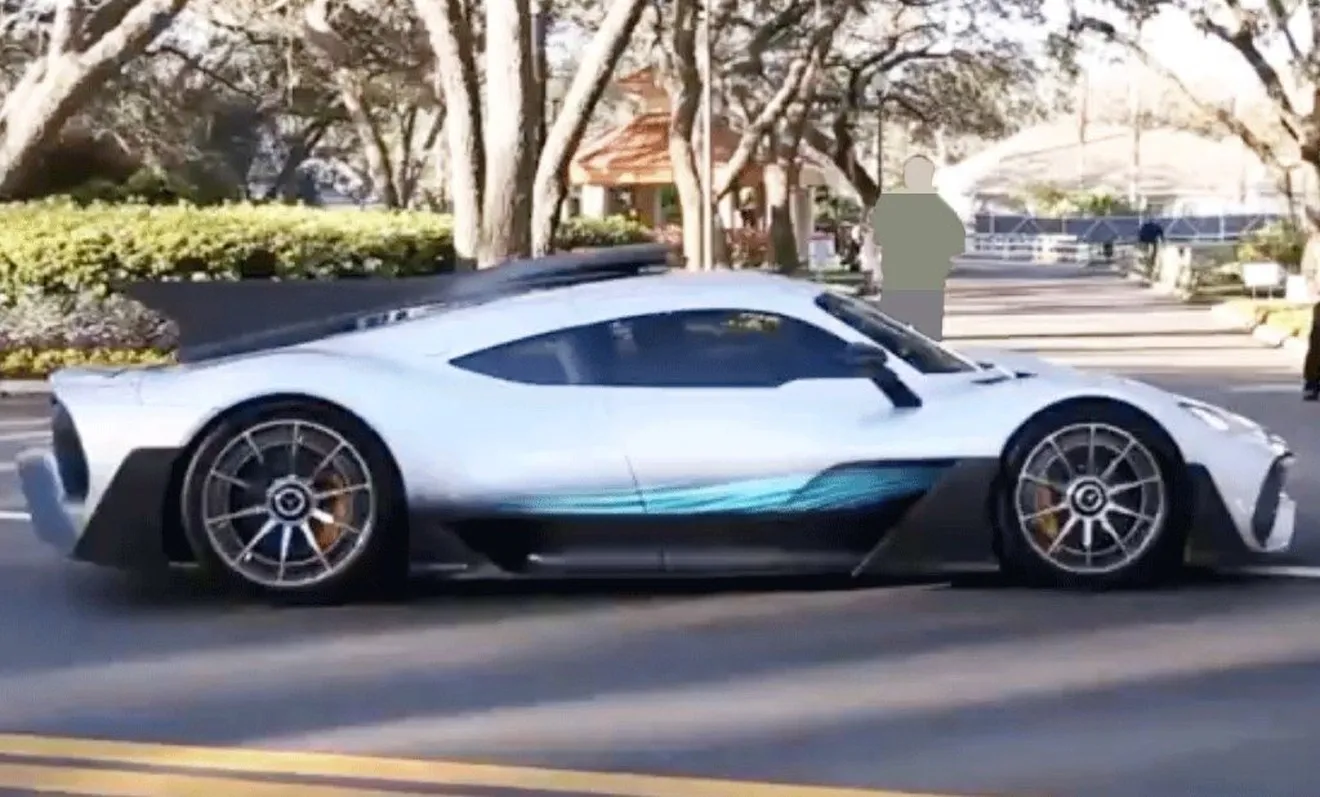El superdeportivo Mercedes-AMG Project One, grabado en vídeo en Estados Unidos
