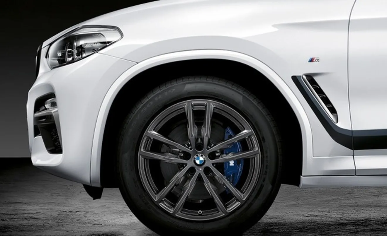 BMW X3 2018 con accesorios M Performance