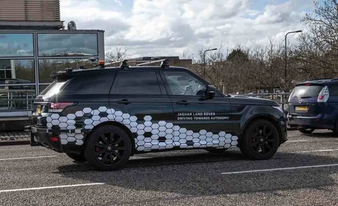 Jaguar Land Rover prototipo de coche autónomo