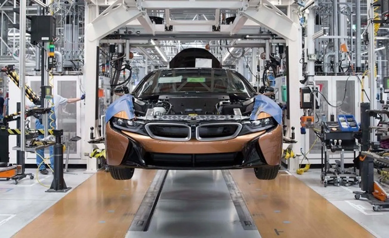 Producción del BMW i8 Roadster