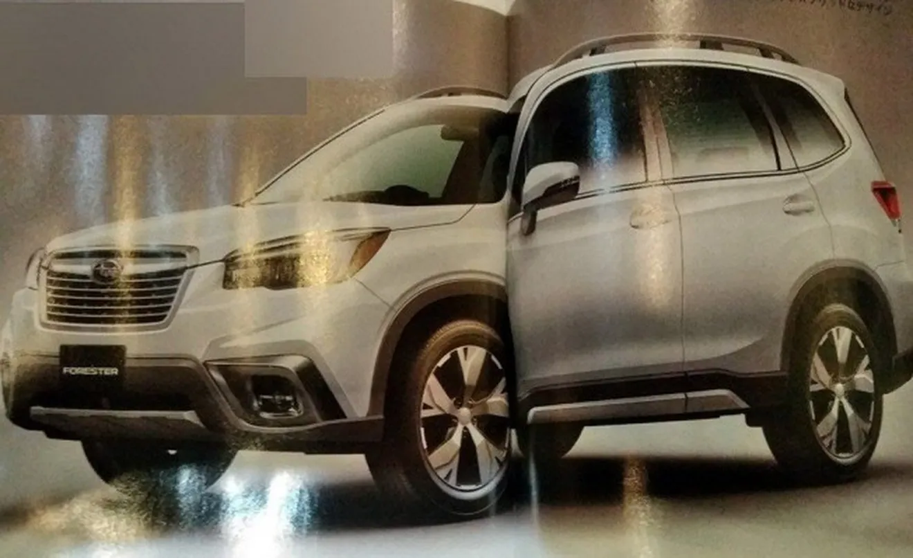 Subaru Forester 2019 - filtración