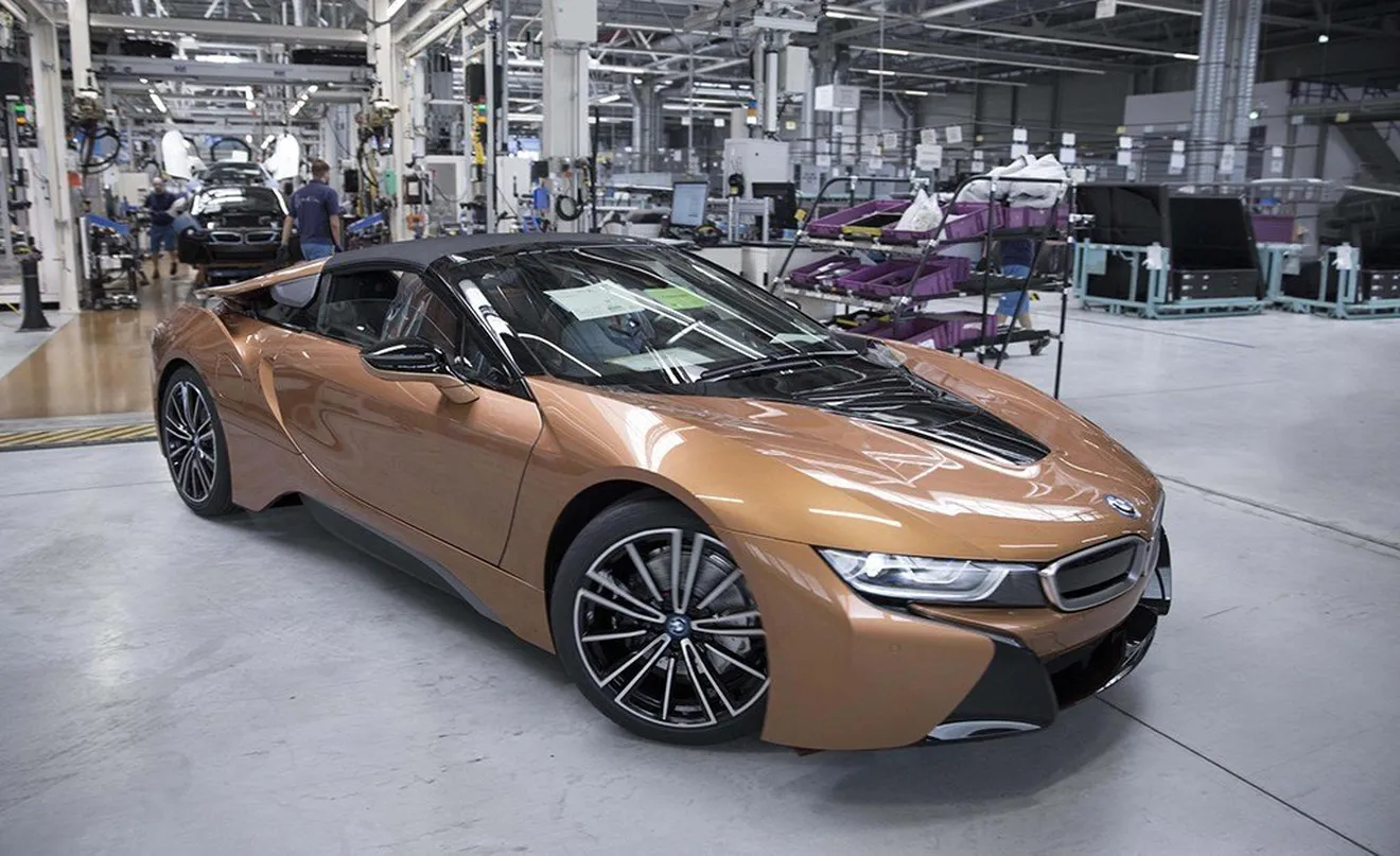 La producción del BMW i8 Roadster se inicia en Leipzig