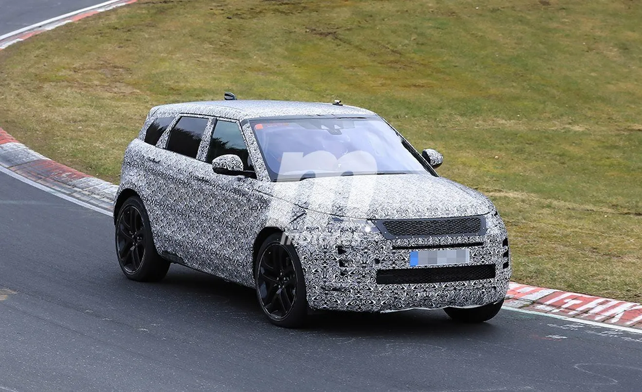 El nuevo Range Rover Evoque 2019 también se deja ver por Nürburgring