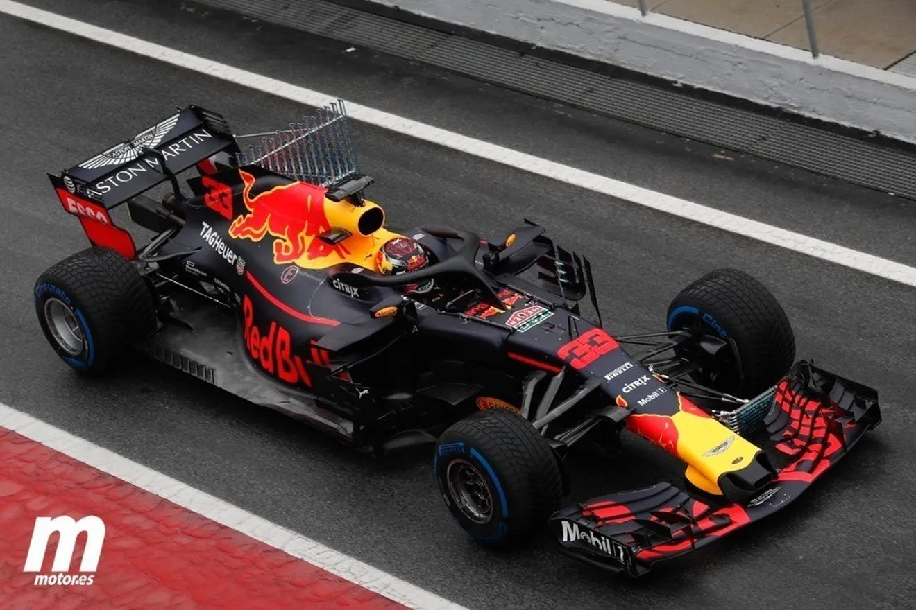 Max Verstappen: "El coche se comporta de forma muy diferente"