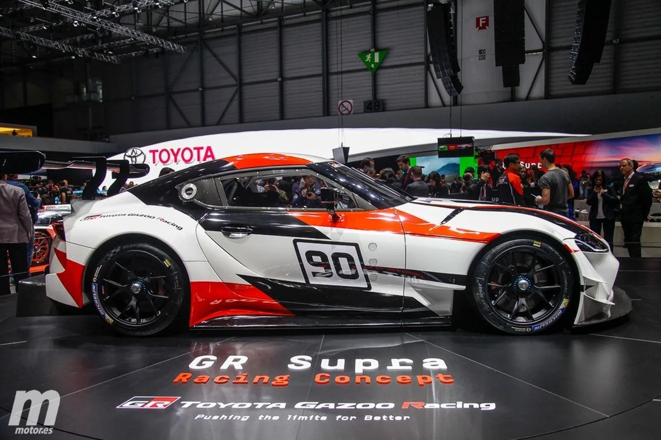 GR Supra Racing Concept: el avance del nuevo deportivo de Toyota debuta en el Salón de Ginebra