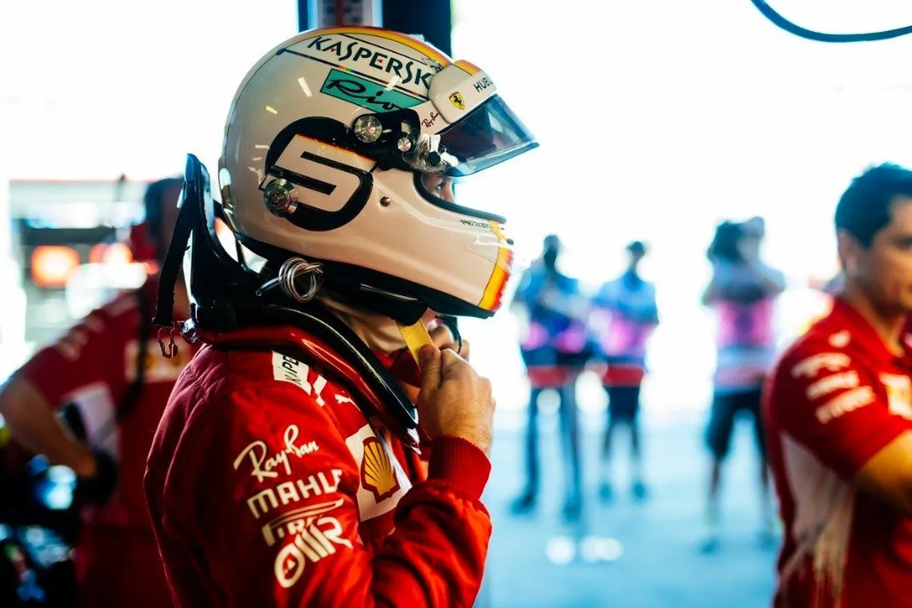 Vettel: "La vuelta en Q3 es mérito de Hamilton, no por la potencia del motor"