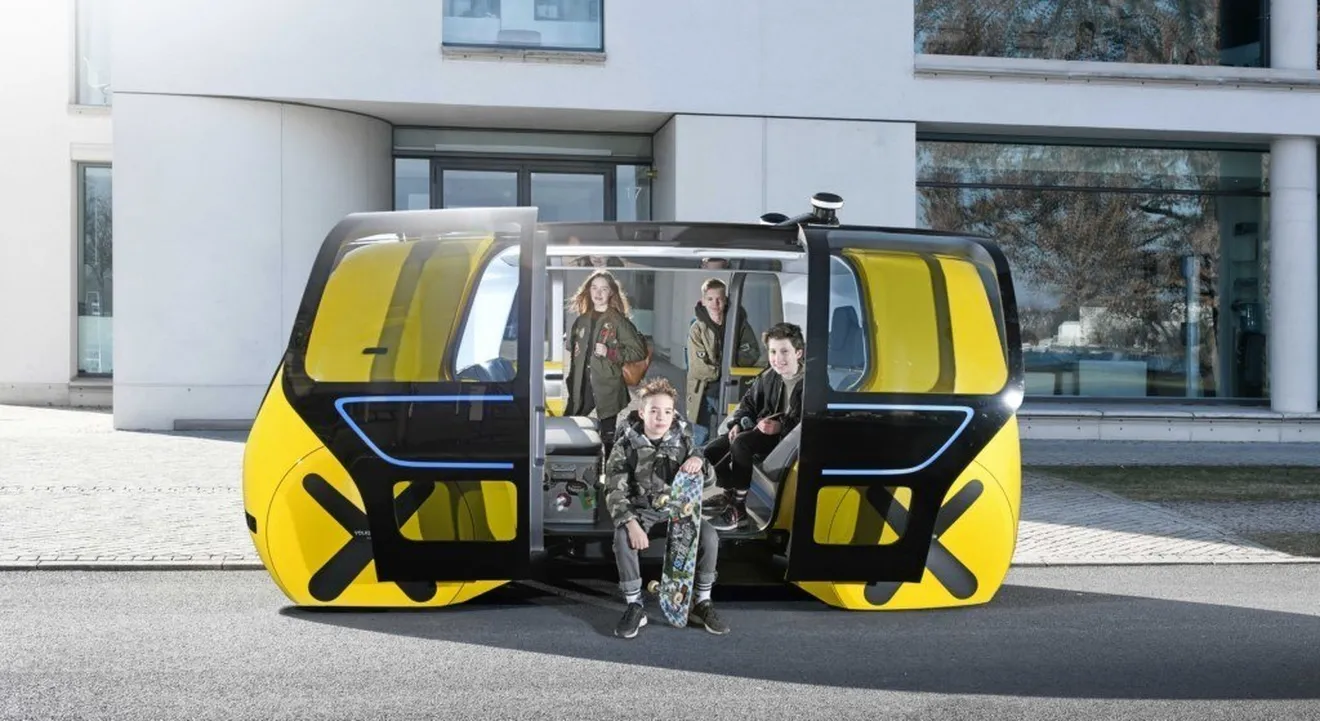 Volkswagen Sedric: el concepto de movilidad sostenible de transporte colectivo debuta en el Salón de Ginebra