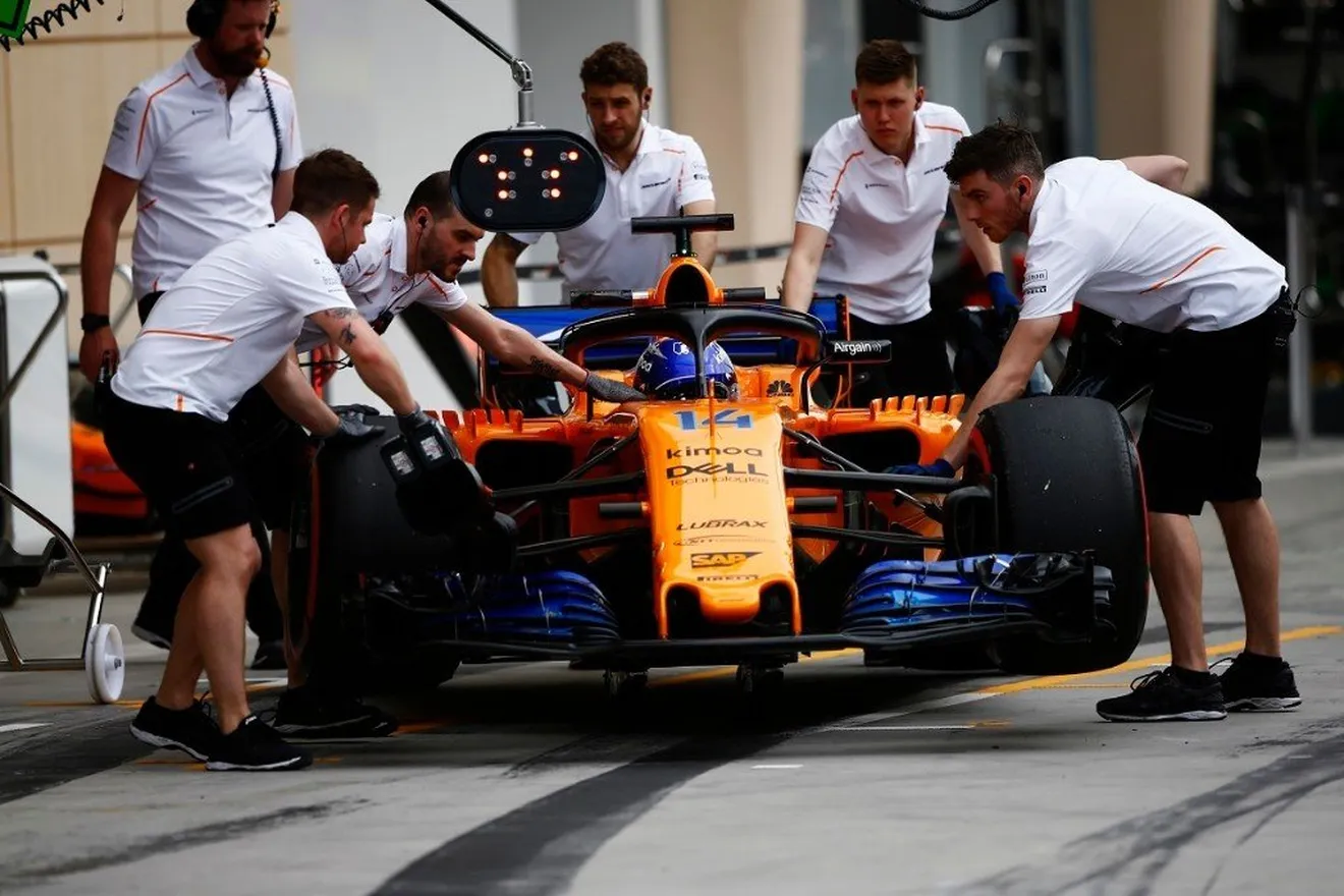 Alonso atestigua la evolución del MCL33: "Mejoramos dos décimas"