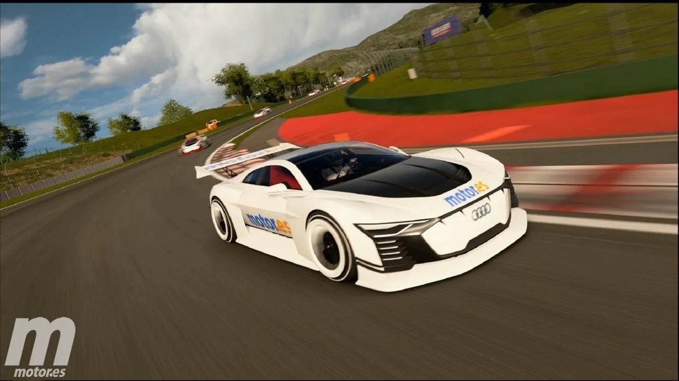 Audi e-tron Vision Gran Turismo, lo probamos en GTSport (con vídeo)