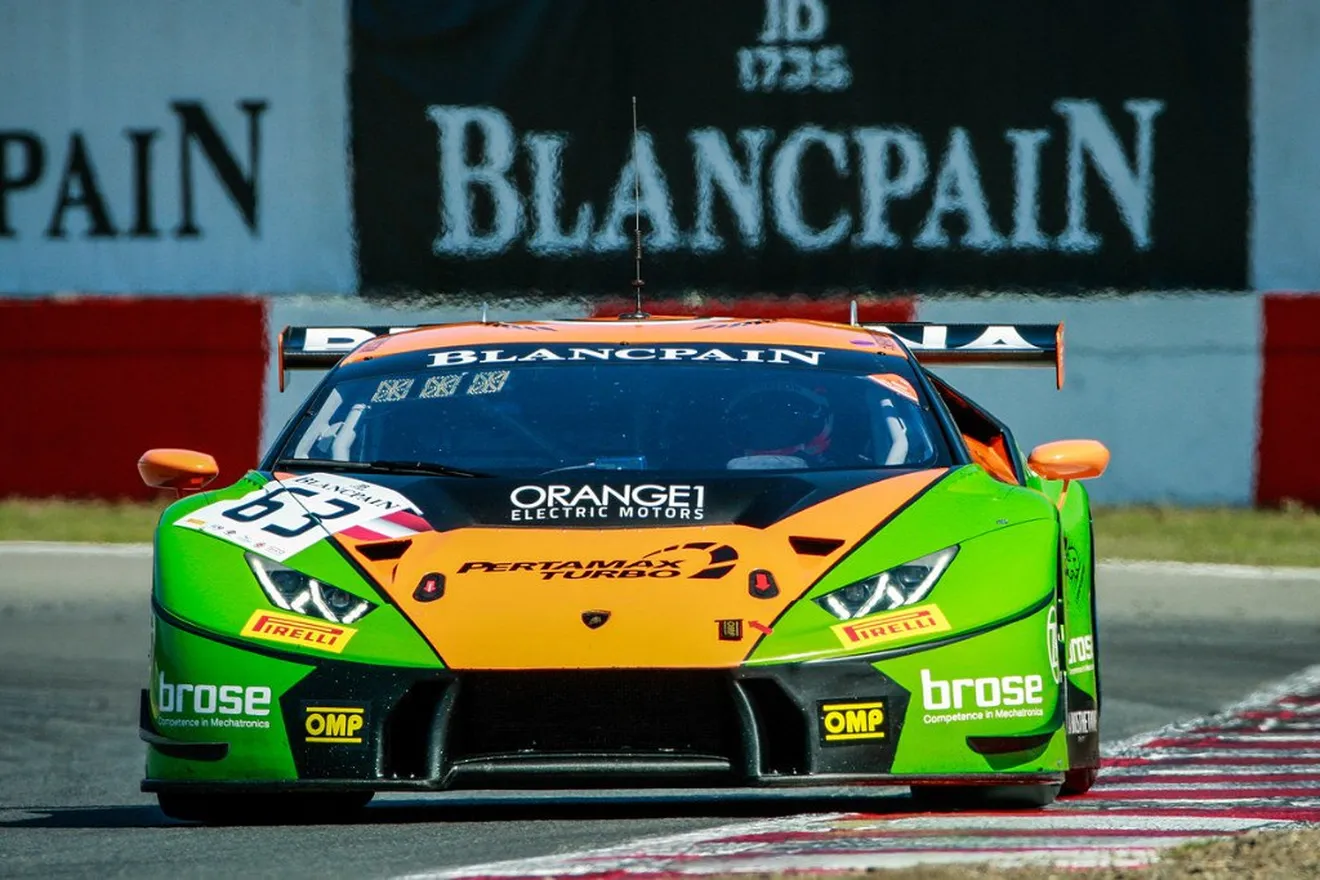 El Lamborghini #63 gana en Zolder, Riberas sube al podio