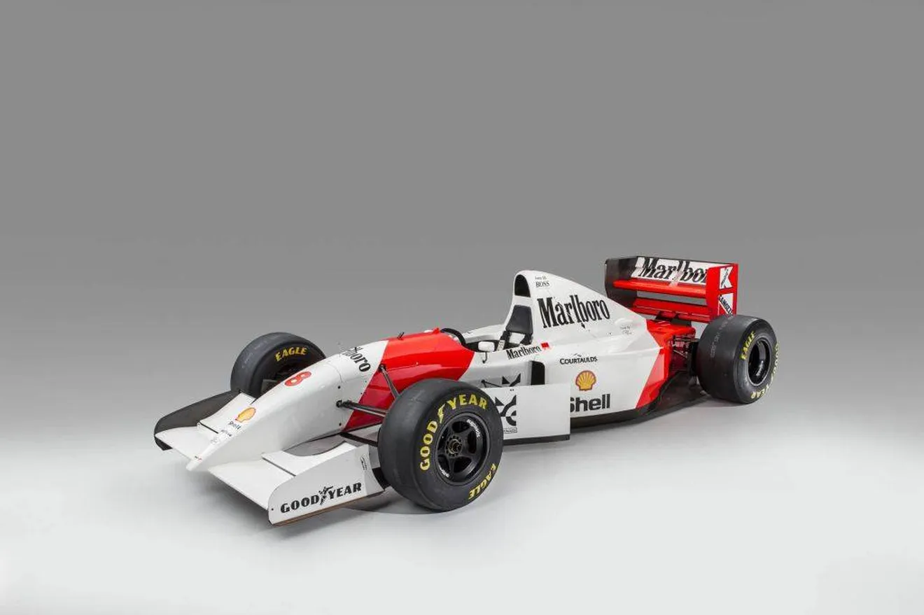 El McLaren con el que Senna ganó su último GP de Mónaco a subasta