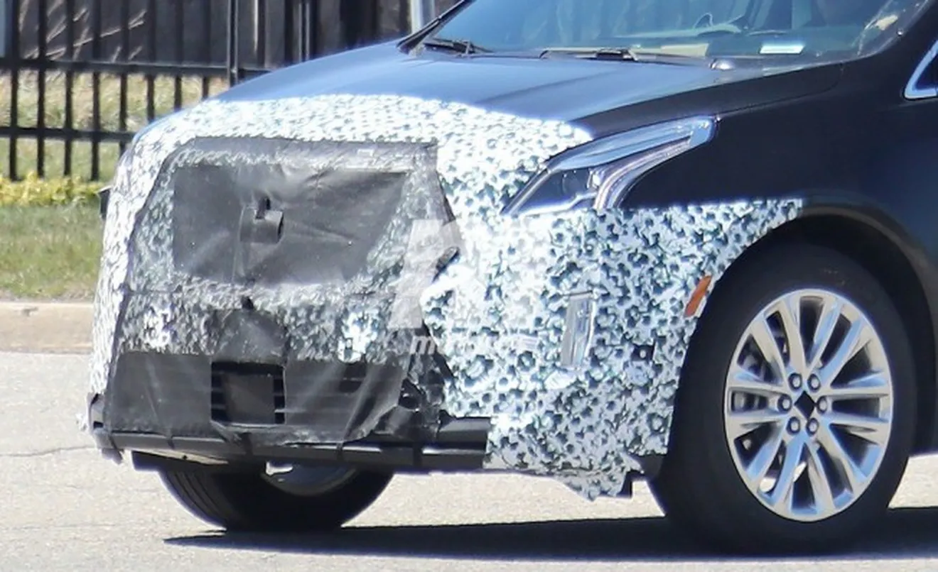 Cadillac XT5 2019 - foto espía frontal
