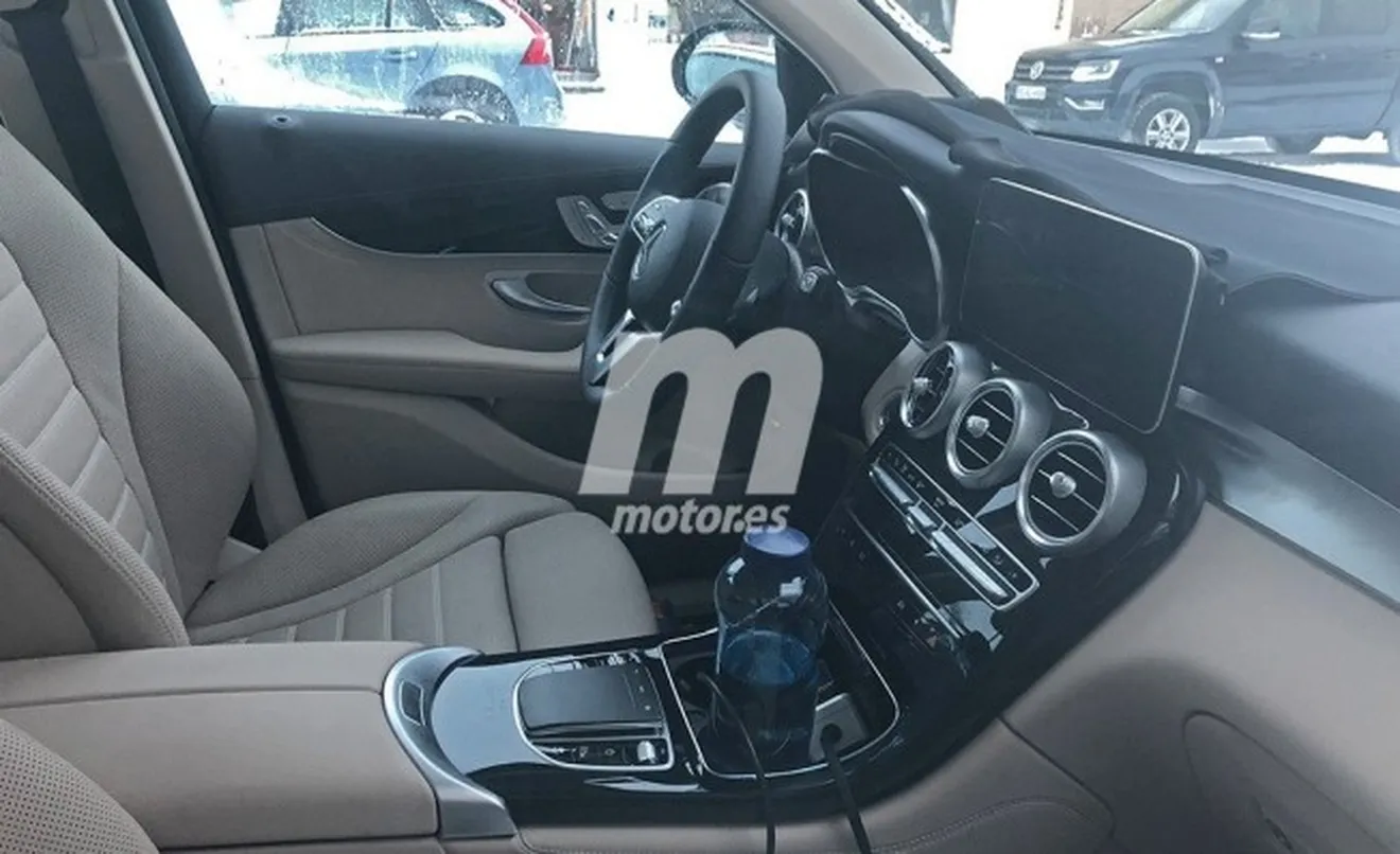Mercedes Clase GLC 2019 - foto espía interior