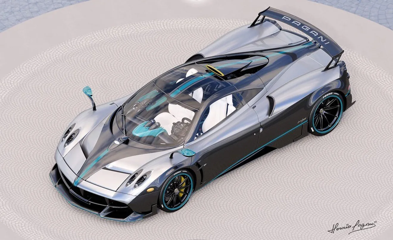 Pagani Huayra L’Ultimo: el último ejemplar se inspira en los Mercedes de F1