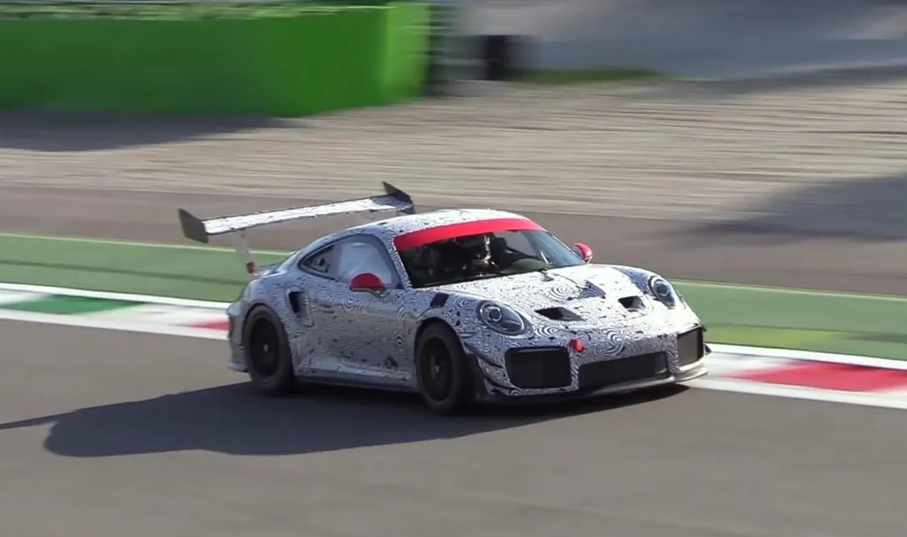 El misterioso Porsche 911 GT2 RS con alerón GT3 Cup cazado de nuevo