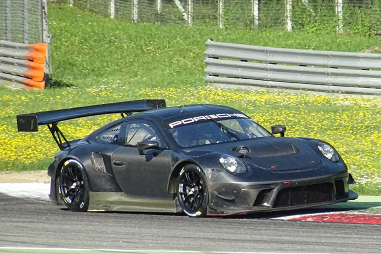 Porsche Motorsport prueba su nuevo 911 GT3 R en Monza