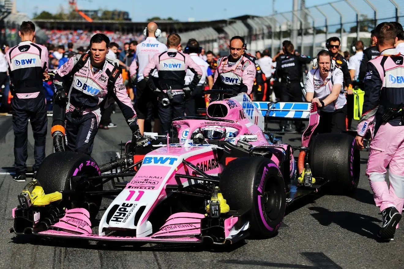 Force India estrenará un nuevo alerón delantero en Sakhir