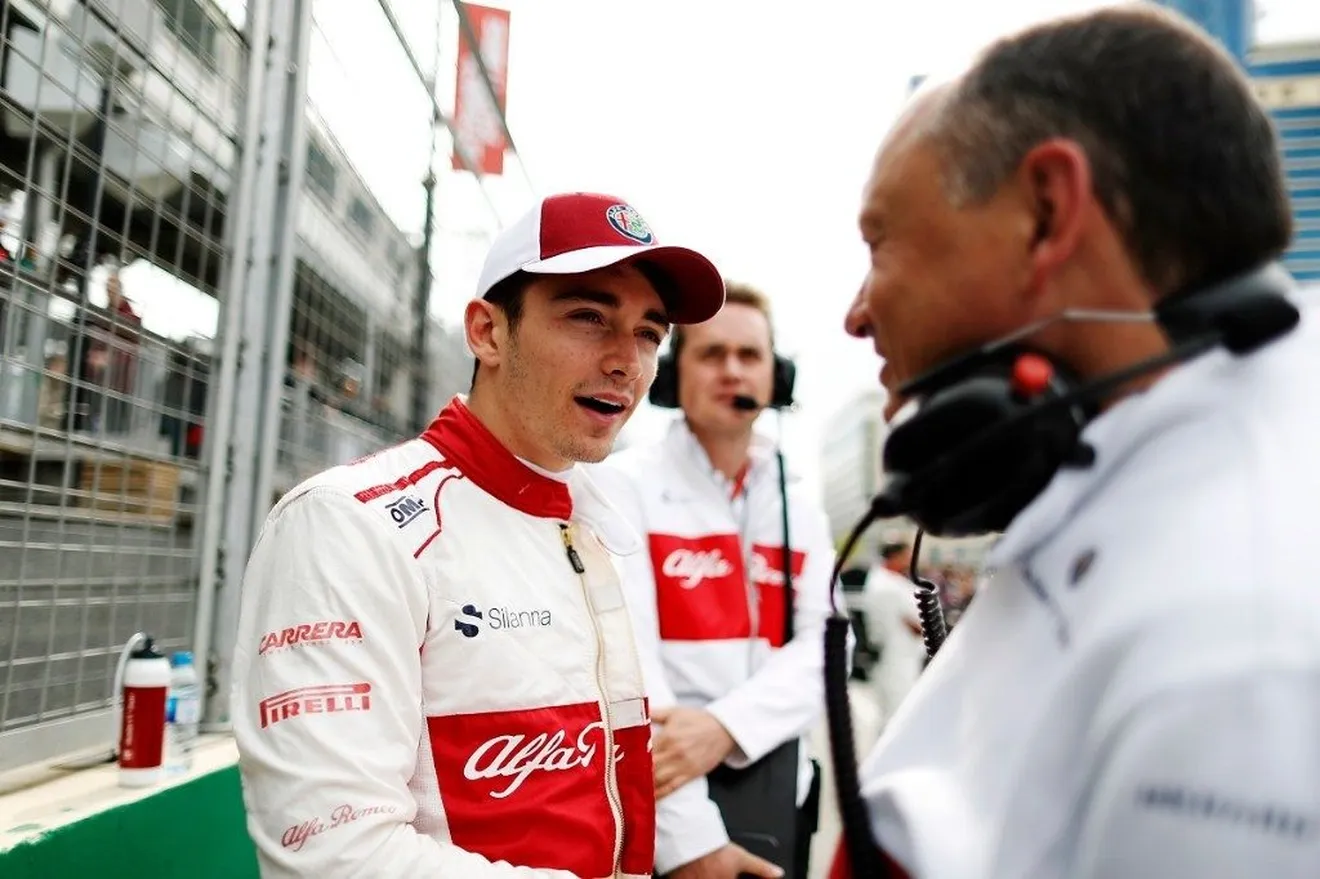 Leclerc estrena su casillero: "Una sensación increíble ganar puntos por primera vez"
