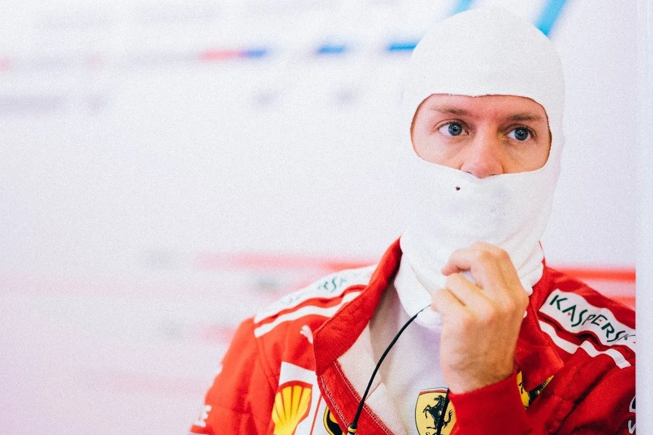 Vettel: "Ferrari está un poco peor que el año pasado"