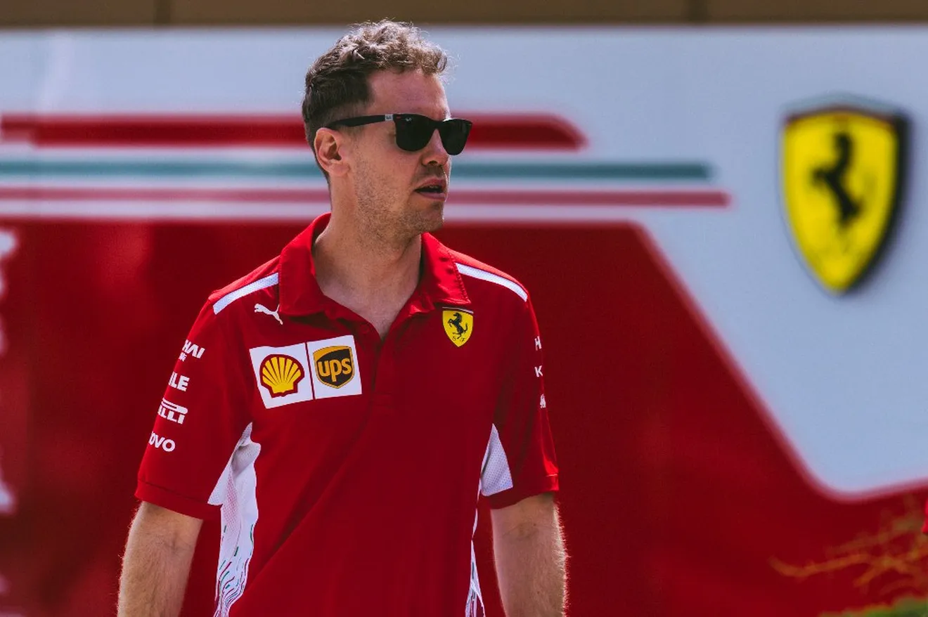 Vettel: "Este año es más complicado llevar el Ferrari a su rango óptimo de trabajo"