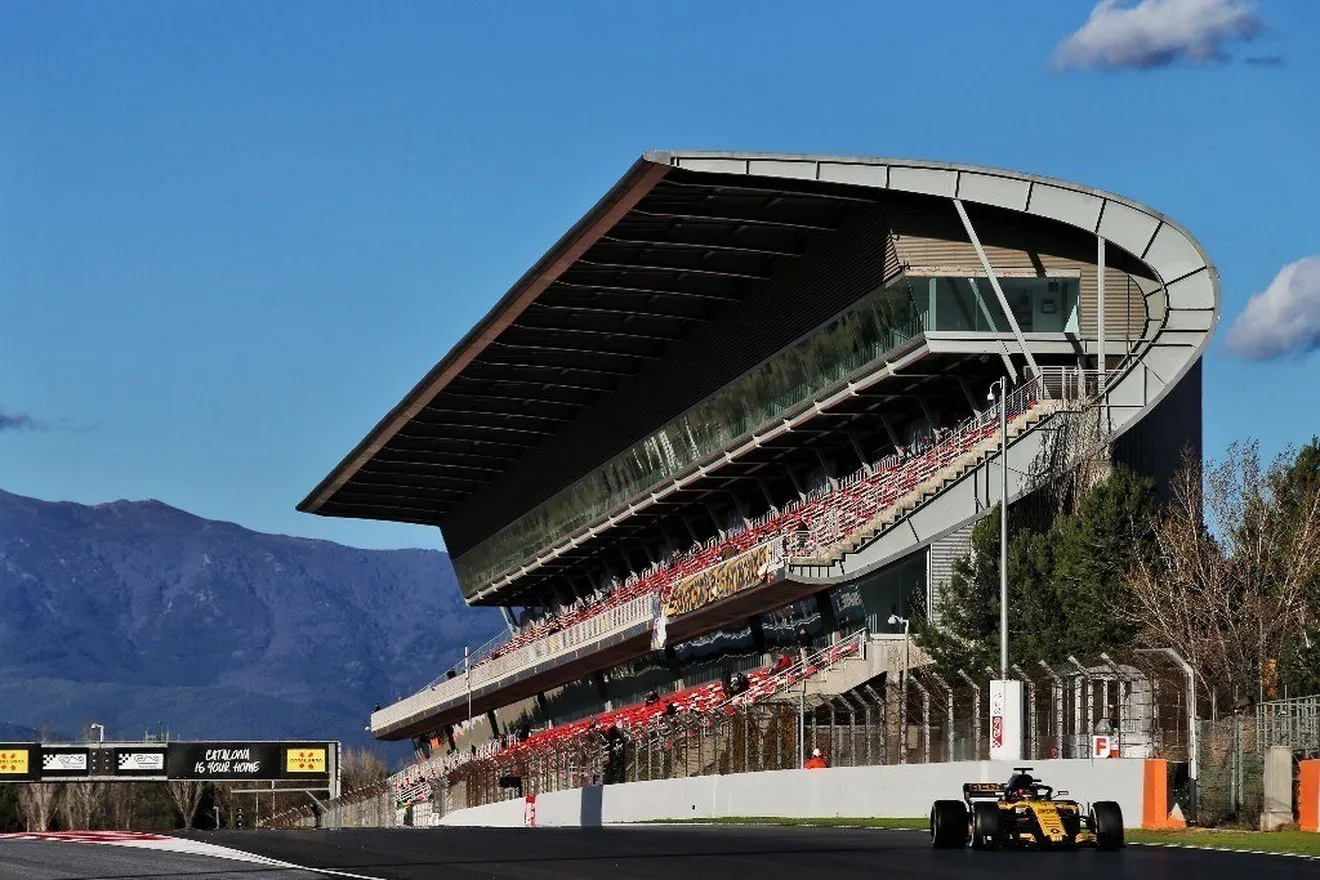 Alineación de pilotos para los test de F1 en Barcelona