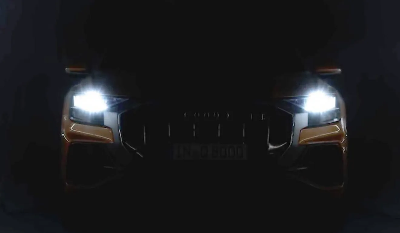 Audi enseña el frontal del Q8 con un nuevo teaser