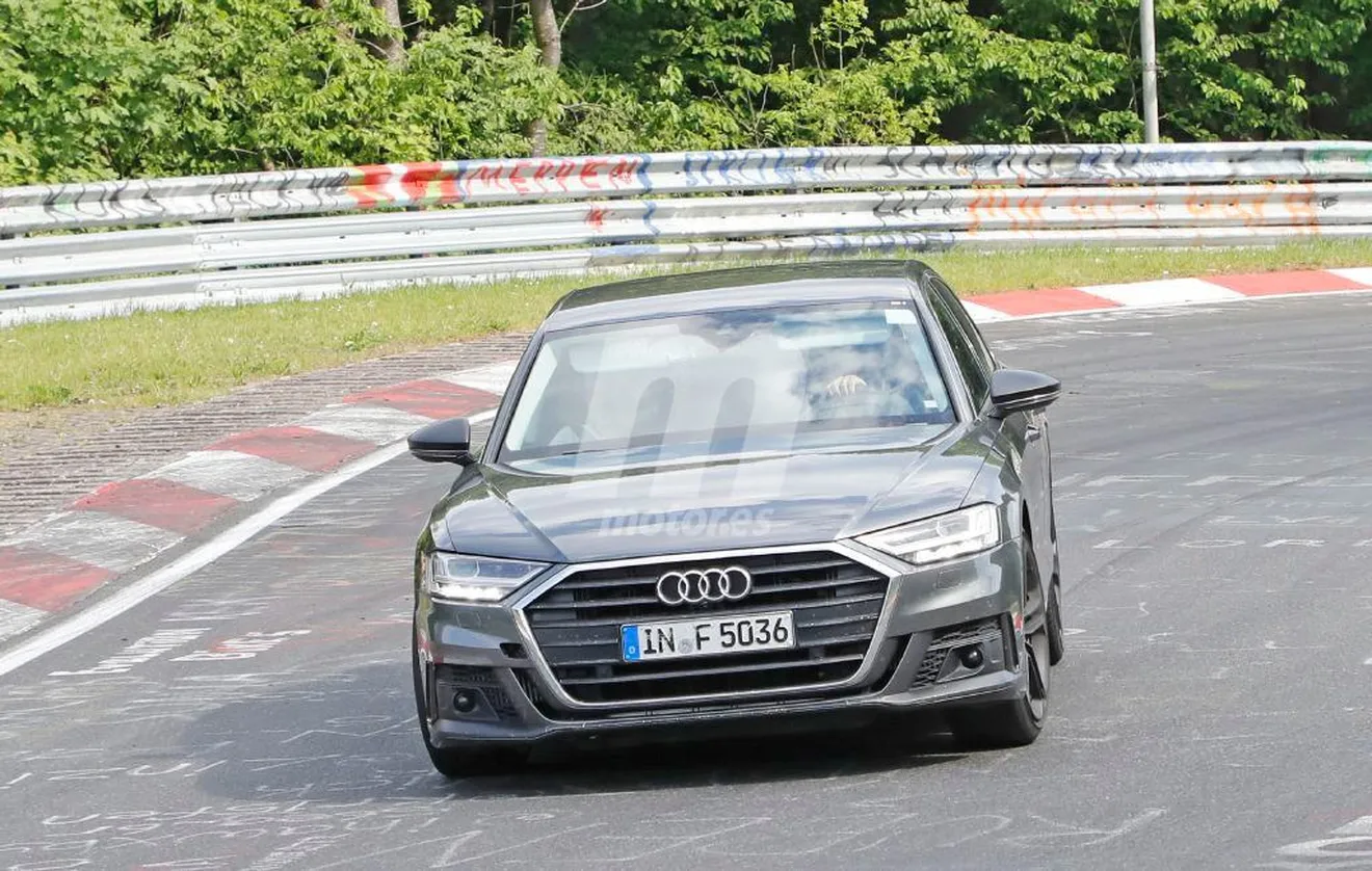 El nuevo Audi S8 exprimido a fondo en Nürburgring
