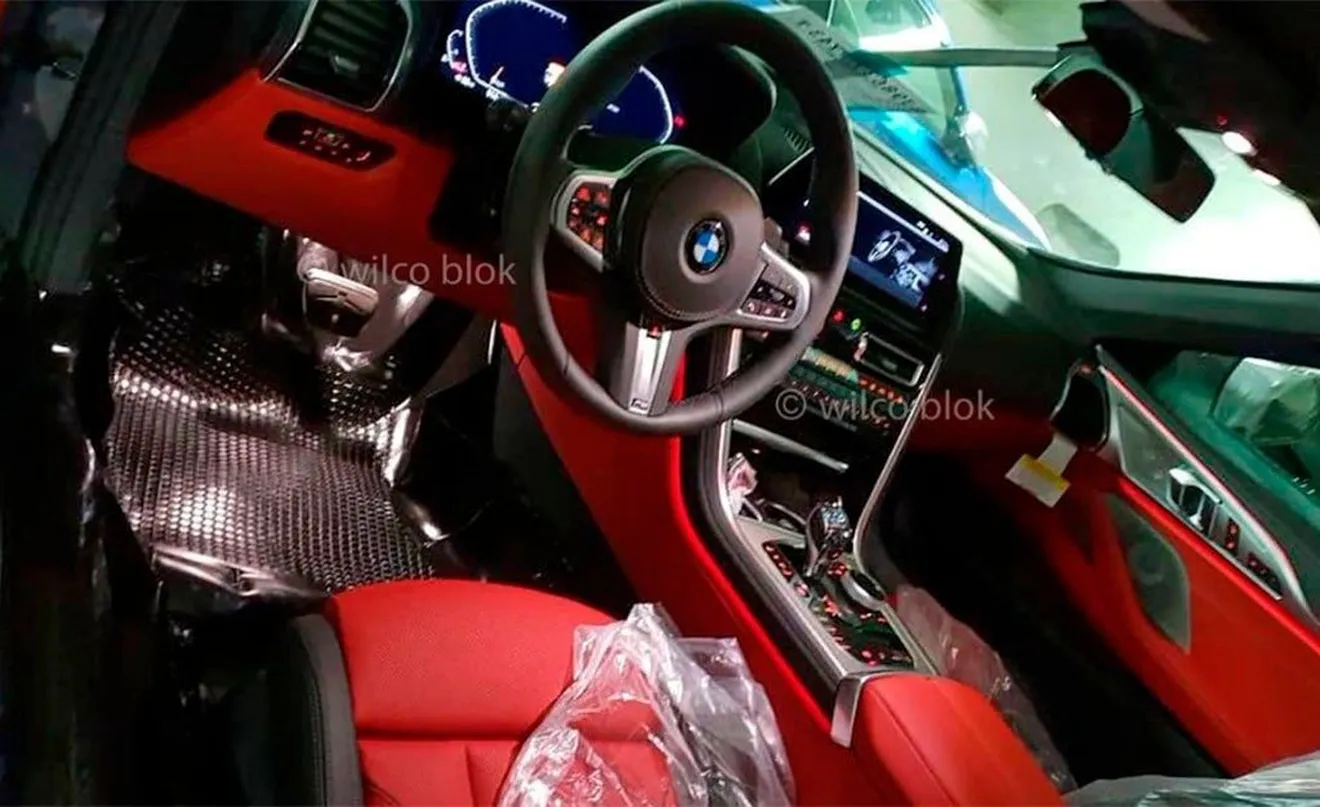 El interior del BMW Serie 8 2018 se filtra de nuevo