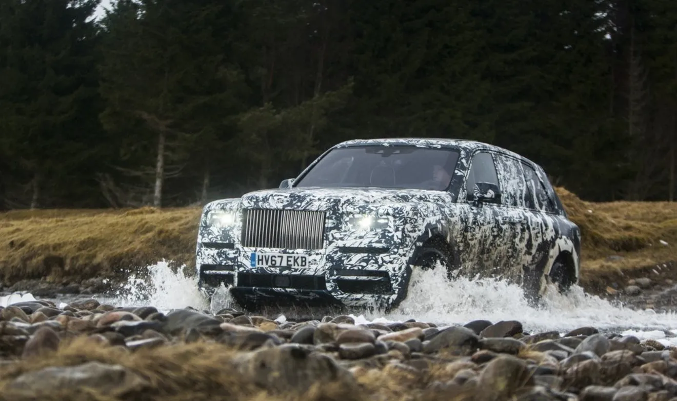Rolls-Royce adelanta la presentación del nuevo Cullinan al próximo 10 de mayo