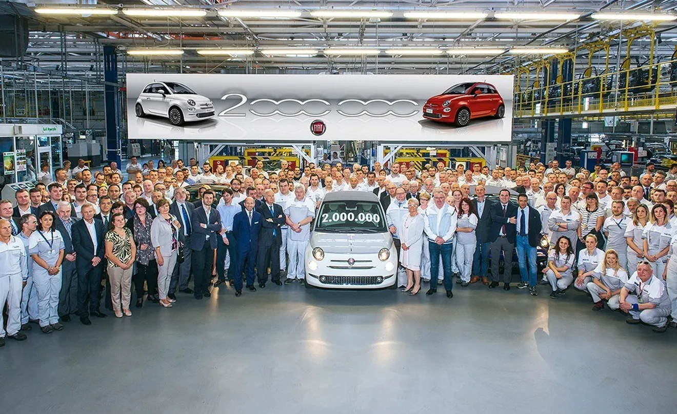 La unidad dos millones del Fiat 500 es producida en Polonia