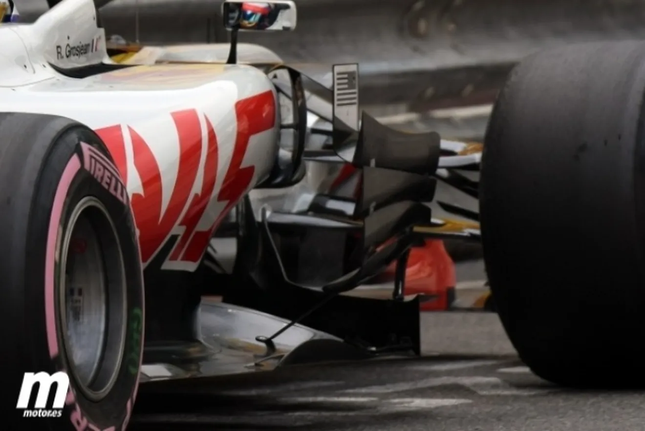 Haas, obligado a prescindir de algunas piezas aerodinámicas que se rompen
