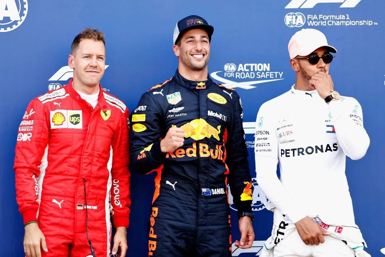 Hamilton incluye a Ricciardo en la pelea por el título: "Será una lucha a tres bandas"