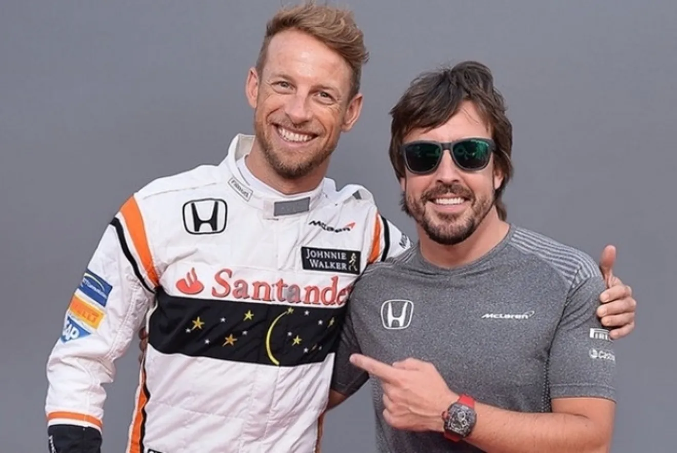 Button descarta la Triple Corona: "Dejaré que Alonso se encargue de eso"