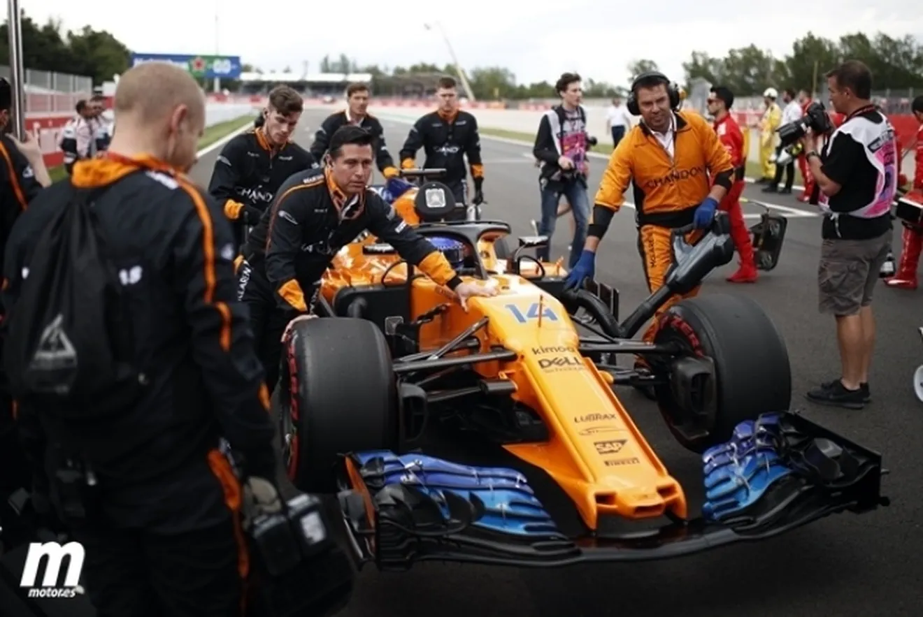 McLaren trabaja en un paquete aerodinámico que mejore la velocidad punta