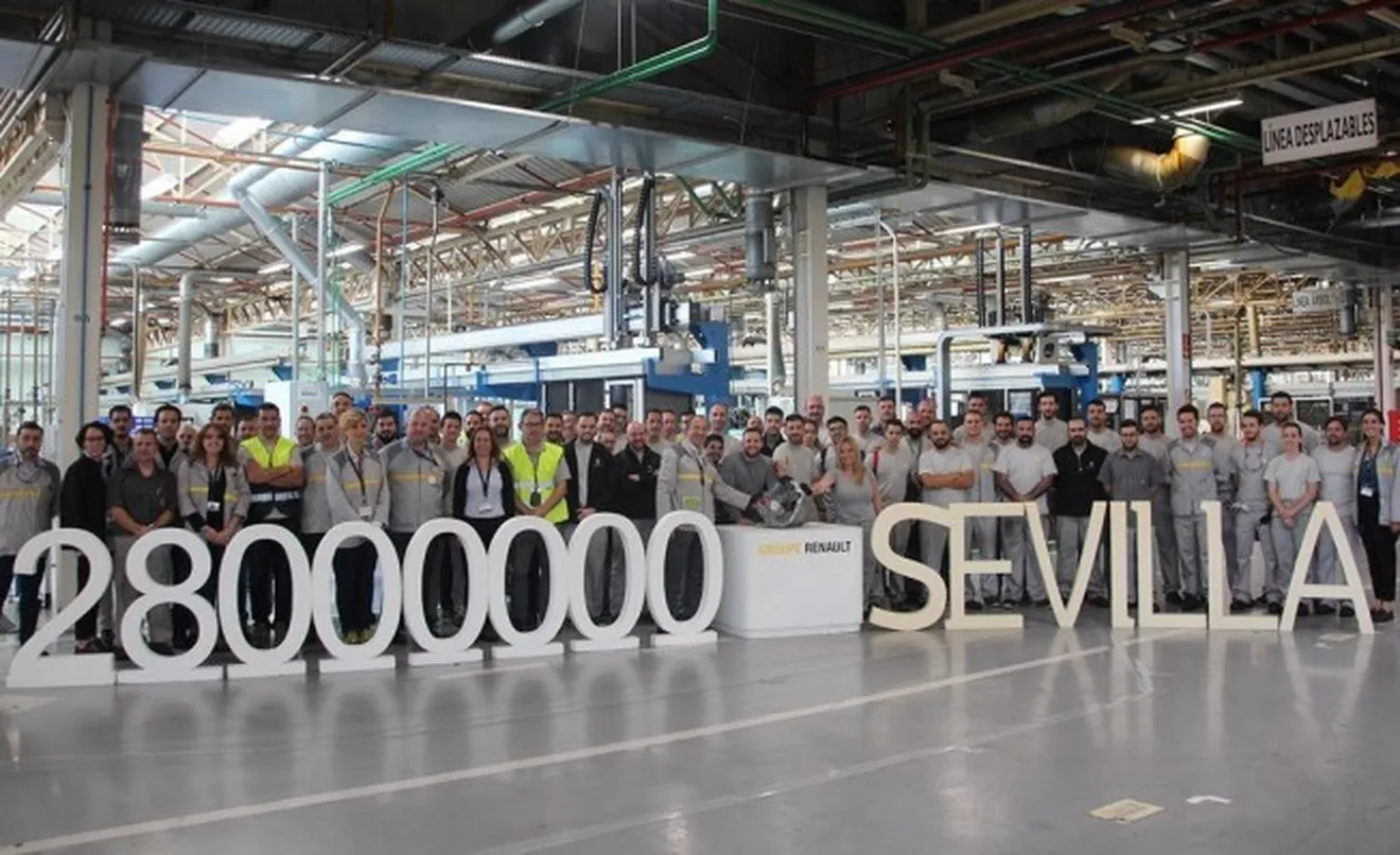 Renault fabrica la caja de cambios 28 millones en Sevilla