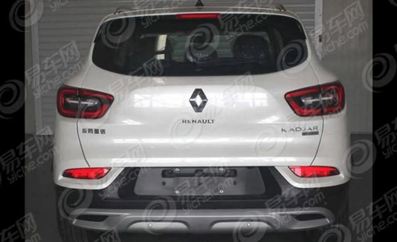Renault Kadjar 2019 - foto espía posterior
